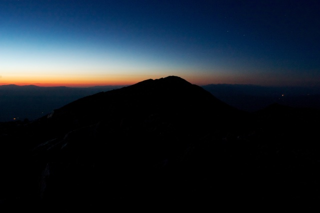 Sunrise from Tabegauche.